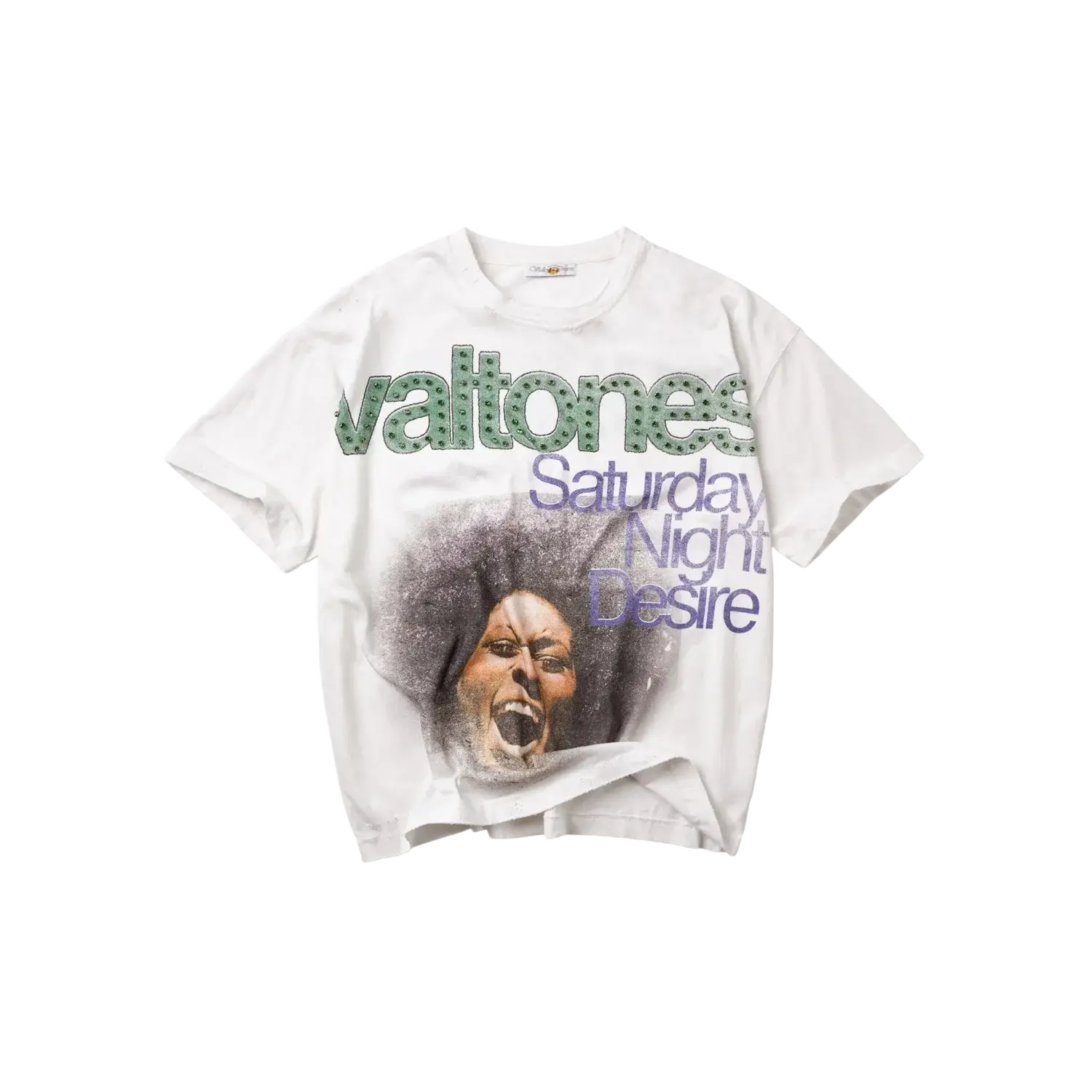 Vale Forever Saturday Bling Tee White