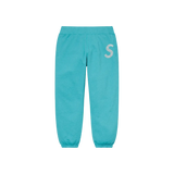Supreme Swarovski S Logo Sweatpant Light Aqua