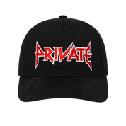 Iron Snapback Black/Suede