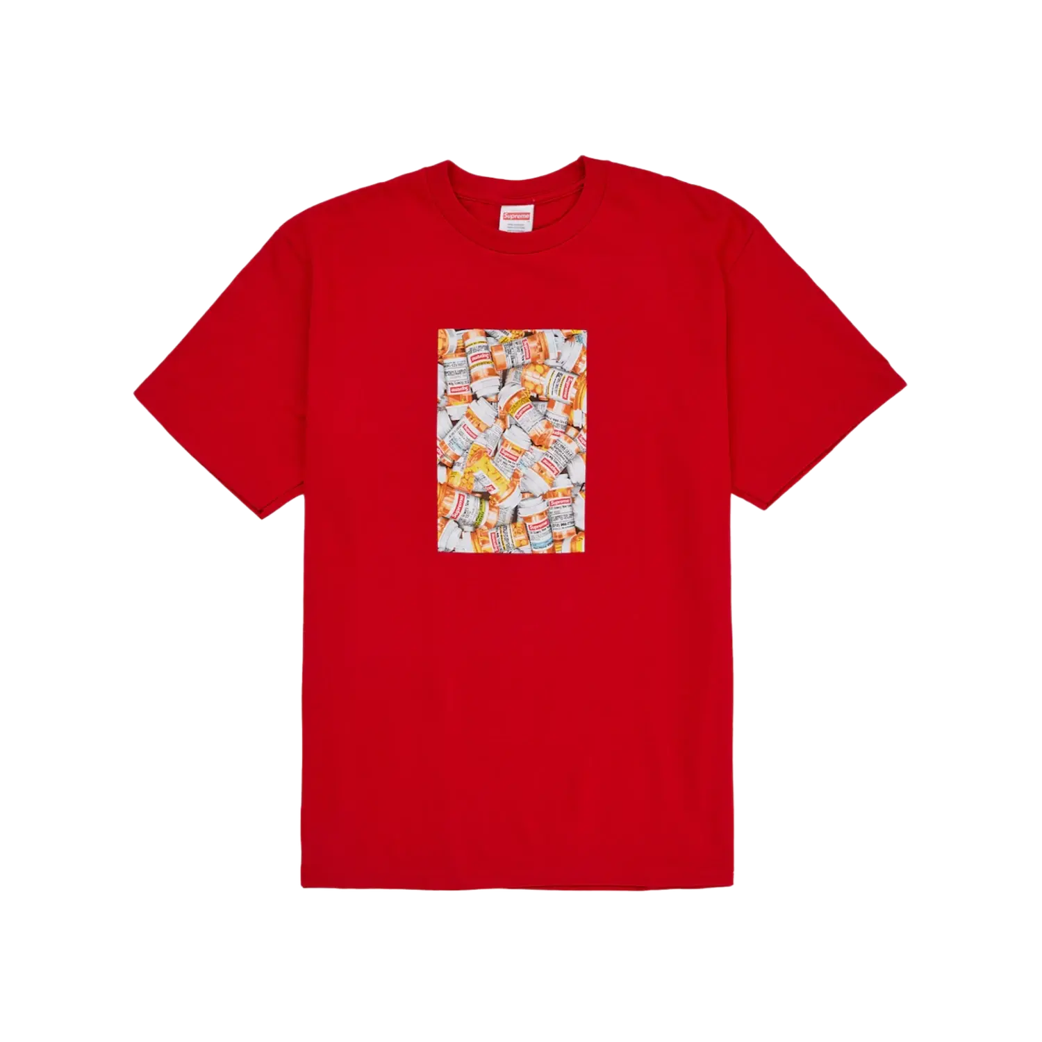 Supreme Pills Tee (FW26) Red