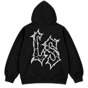 Lost Saint Shattered Hoodie Black