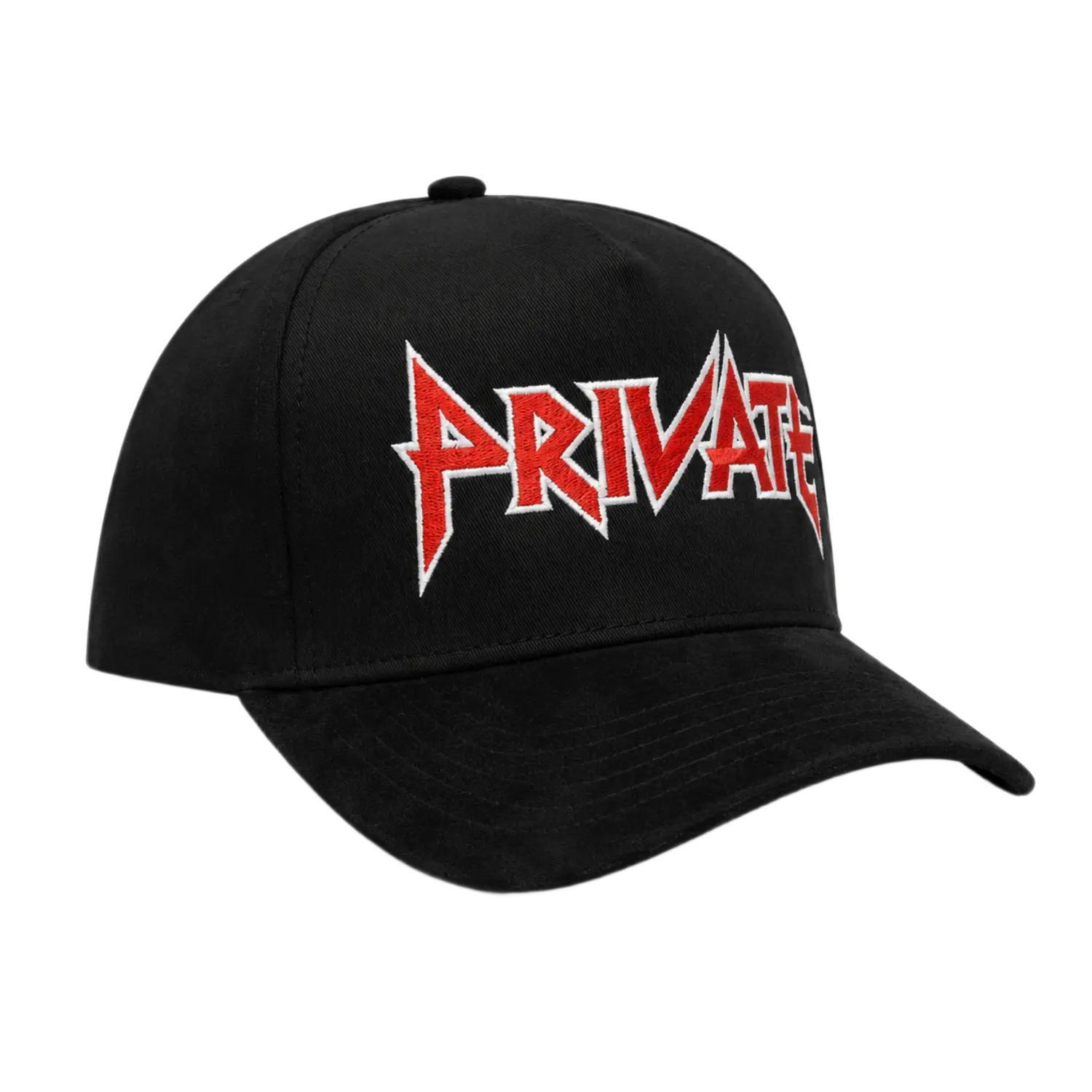 Iron Snapback Black/Suede