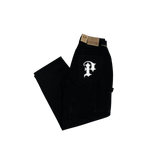 Private Keep It P Selvedge Denim Carpenter Pant Jet Black