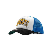 Dandy Hats Chunky White/Blue/Black