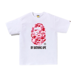 BAPE ABC Camo By Bathing Ape Tee White/Pink