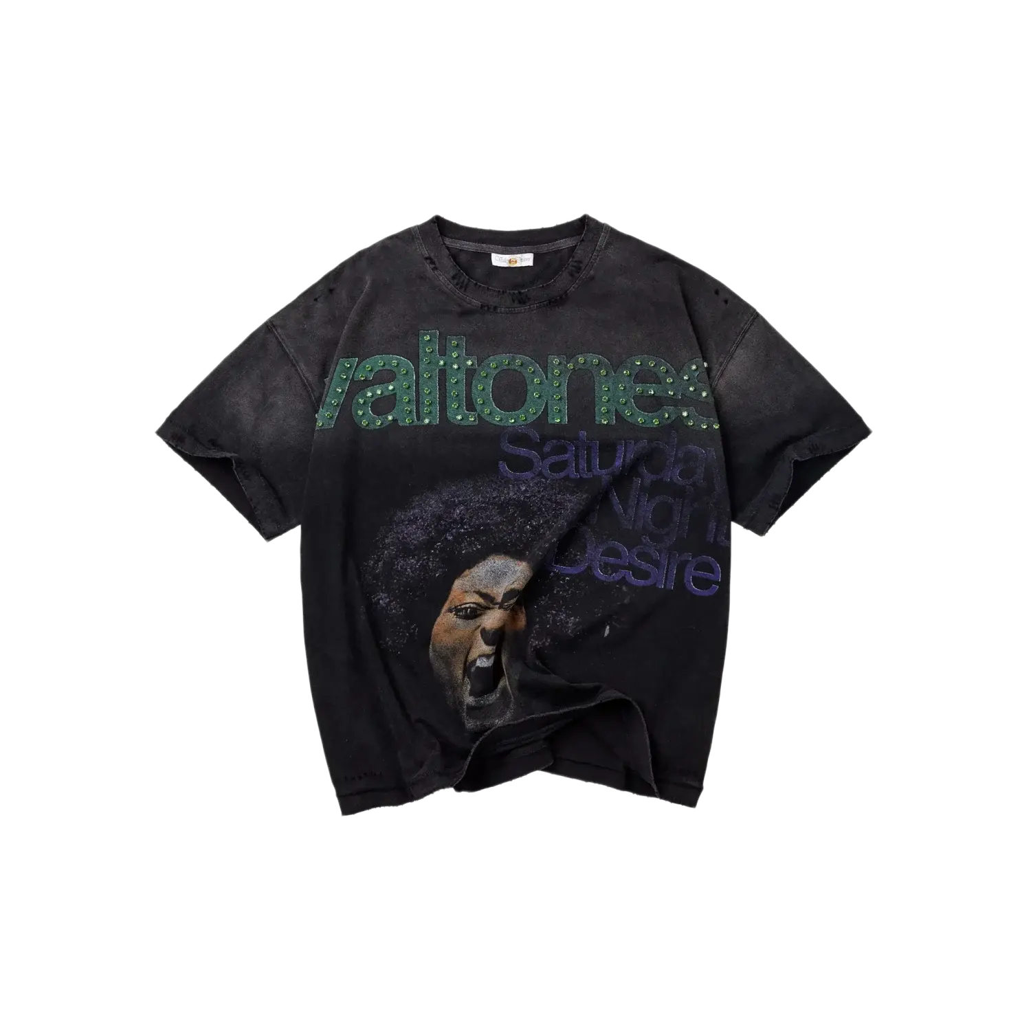Vale Forever Saturday Bling Tee Black
