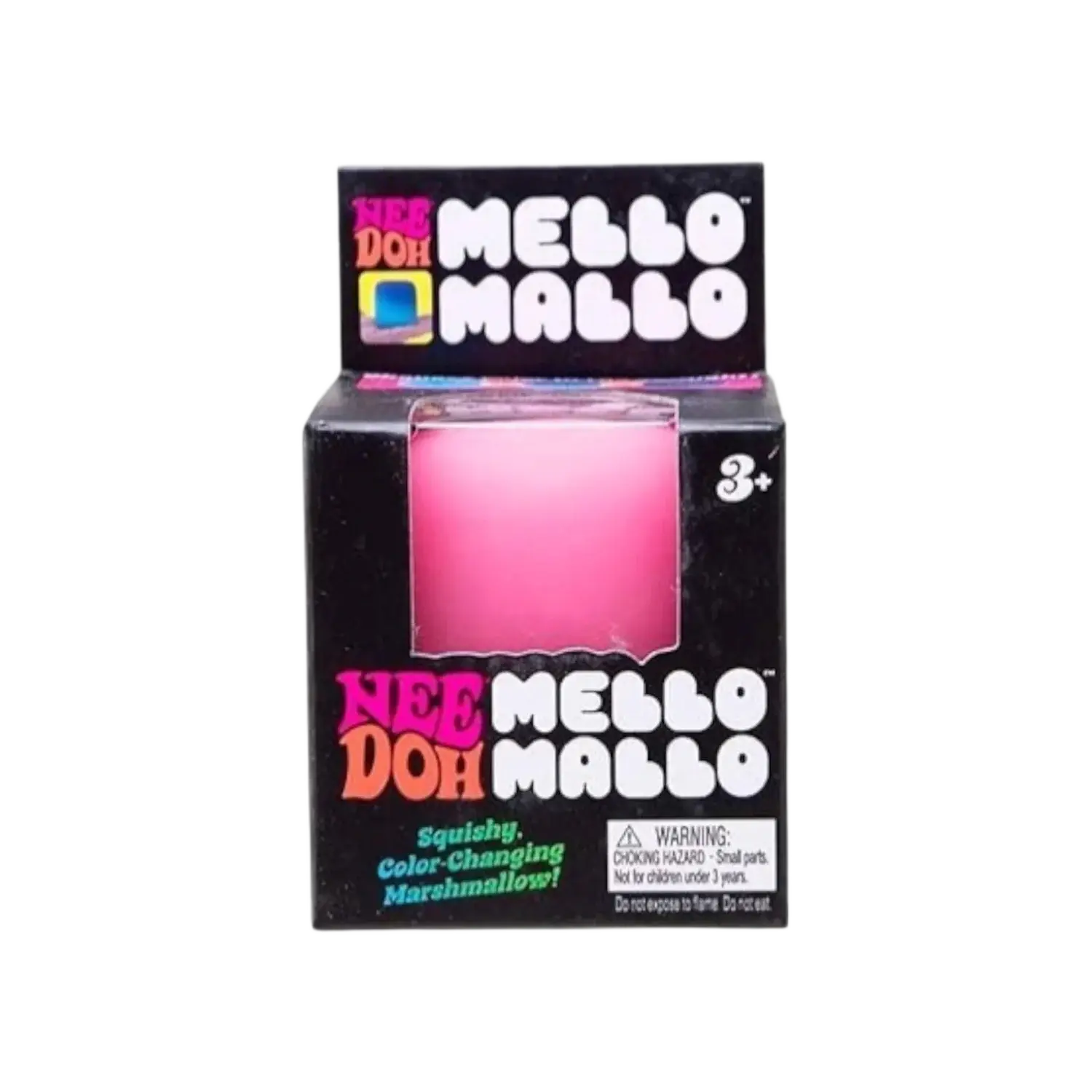 NeeDoh Mello Mallo Squishy Fidget Toy Pink
