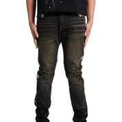 Crysp Denim Skinny Floral FW26