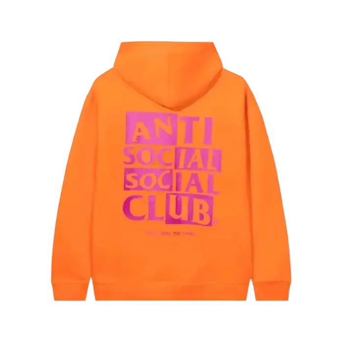 Anti Social Social Club Muted Hoodie Orange