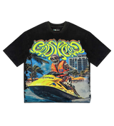 Godspeed Miami Wave Runner Tee Black