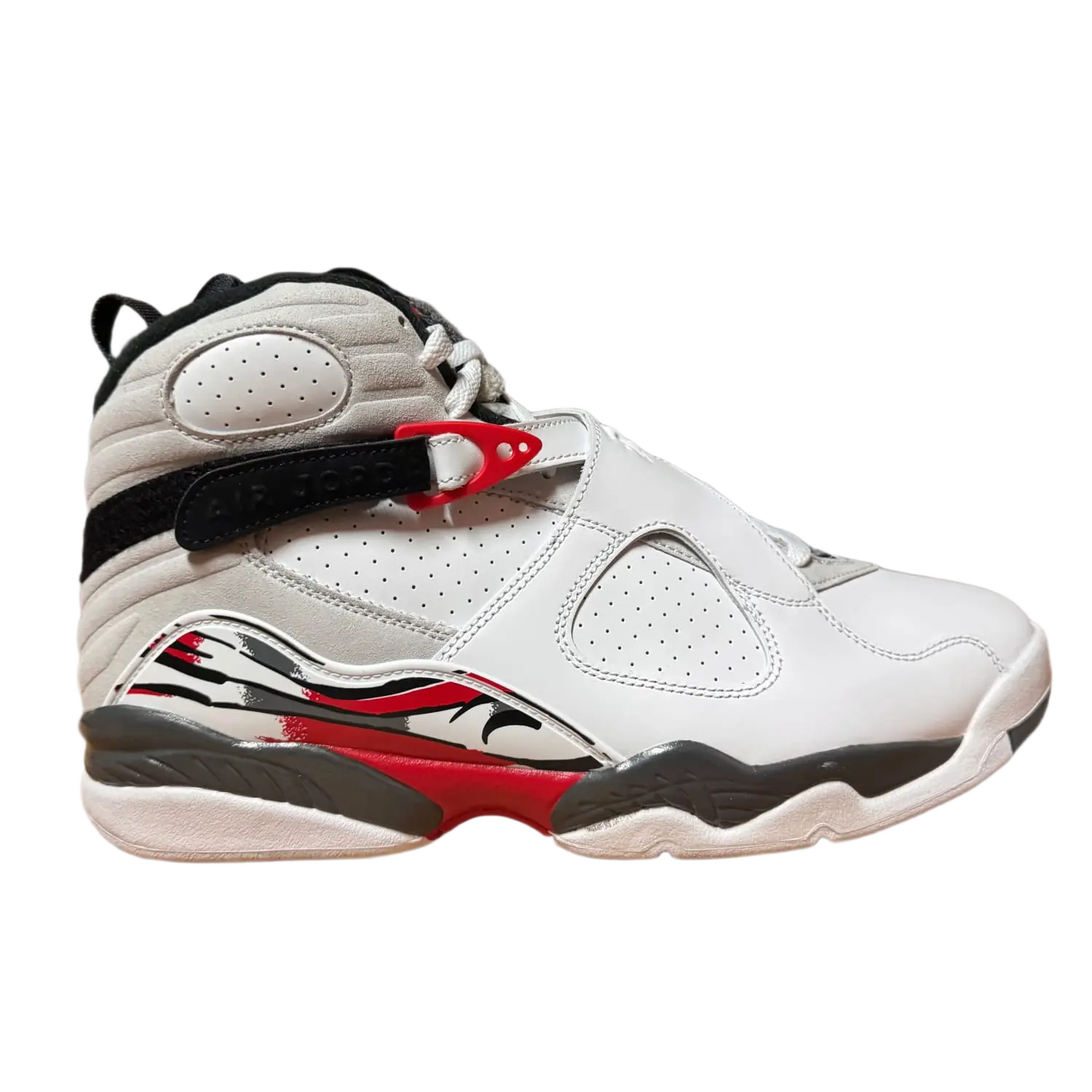Jordan 8 Retro White True Red (2025)
