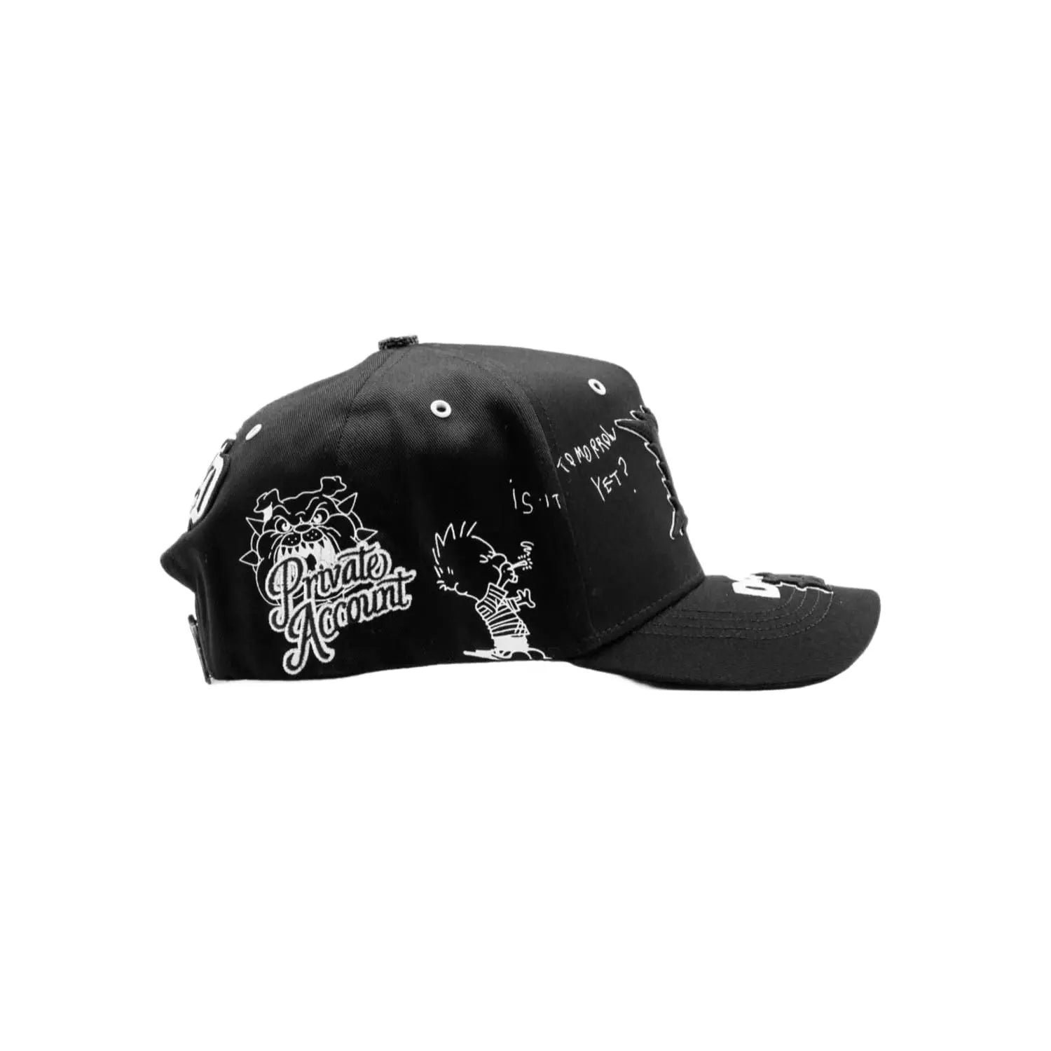 Dandy Hats Static D Snapback Black