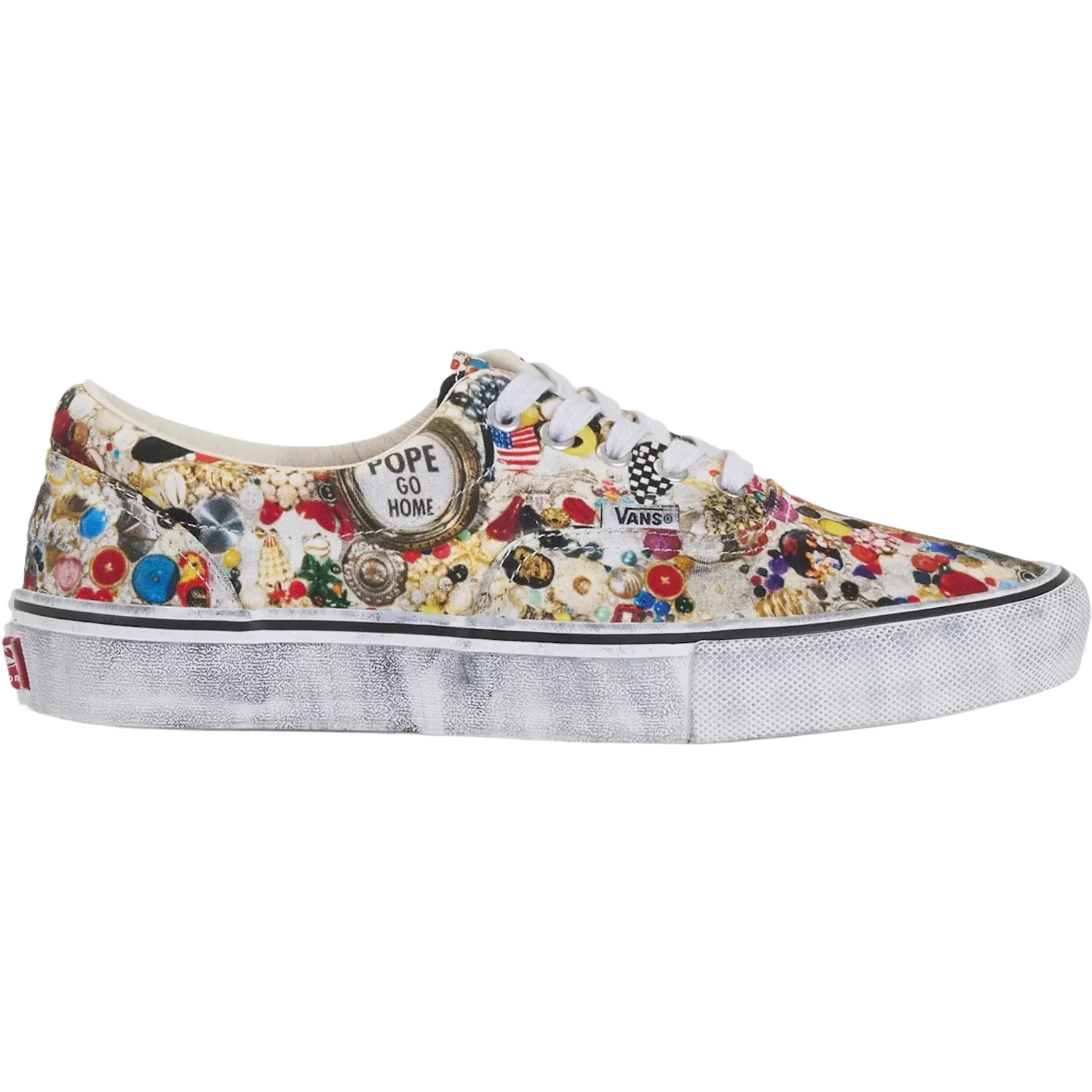 Vans Era Supreme x Mike Kelley White