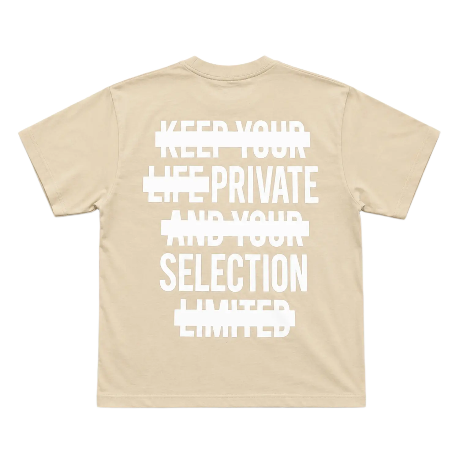 KYL Tee Cream/White