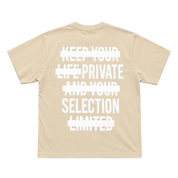 KYL Tee Cream/White