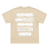 KYL Tee Cream/White