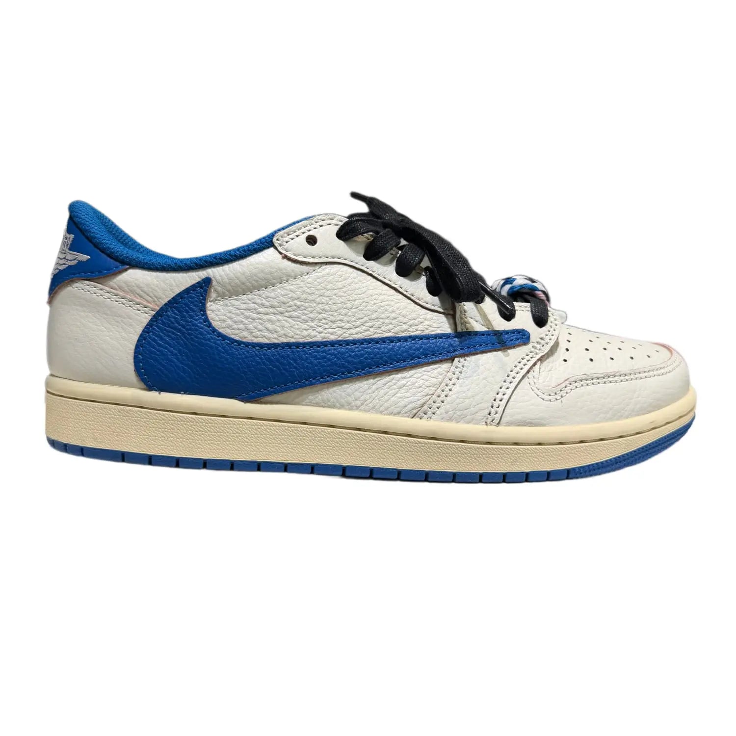 Jordan 1 Retro Low OG SP Fragment x Travis Scott Sail Military Blue
