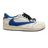 Jordan 1 Retro Low OG SP Fragment x Travis Scott Sail Military Blue