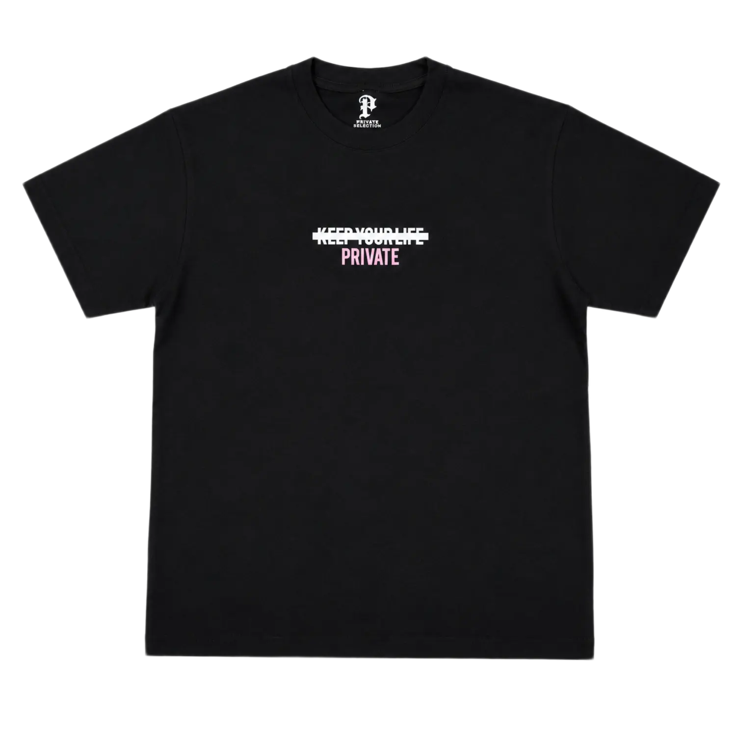 KYL Tee Black/Pink Glitter