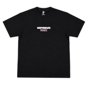 KYL Tee Black/Pink Glitter