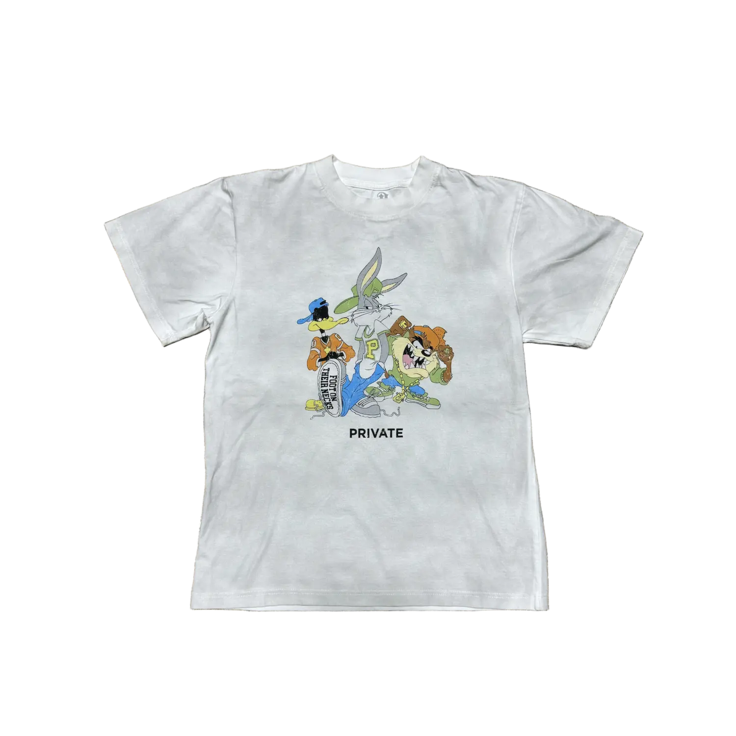Tunes Tee Dirty White