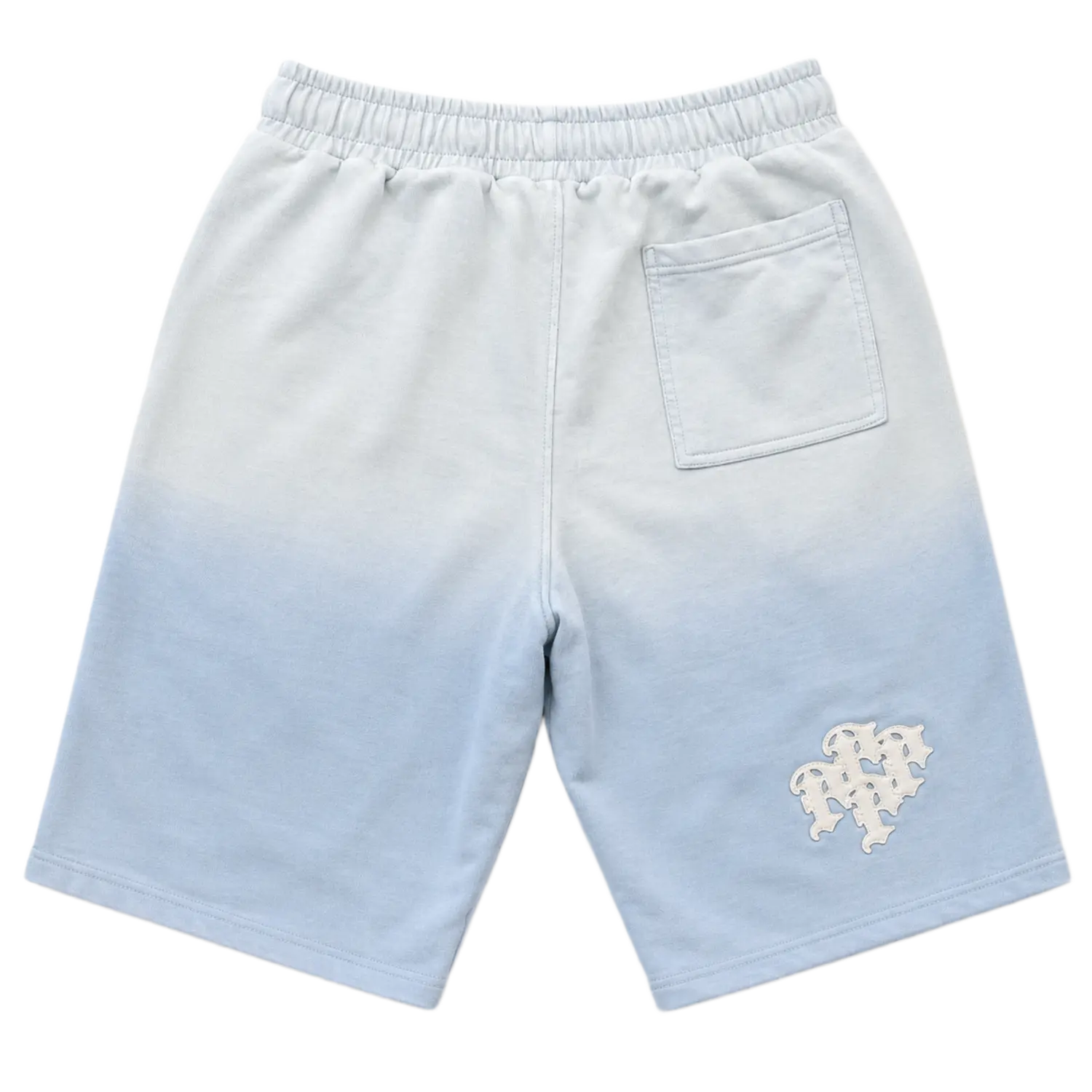 Patch Baggy Oversized Sweatshort Blue