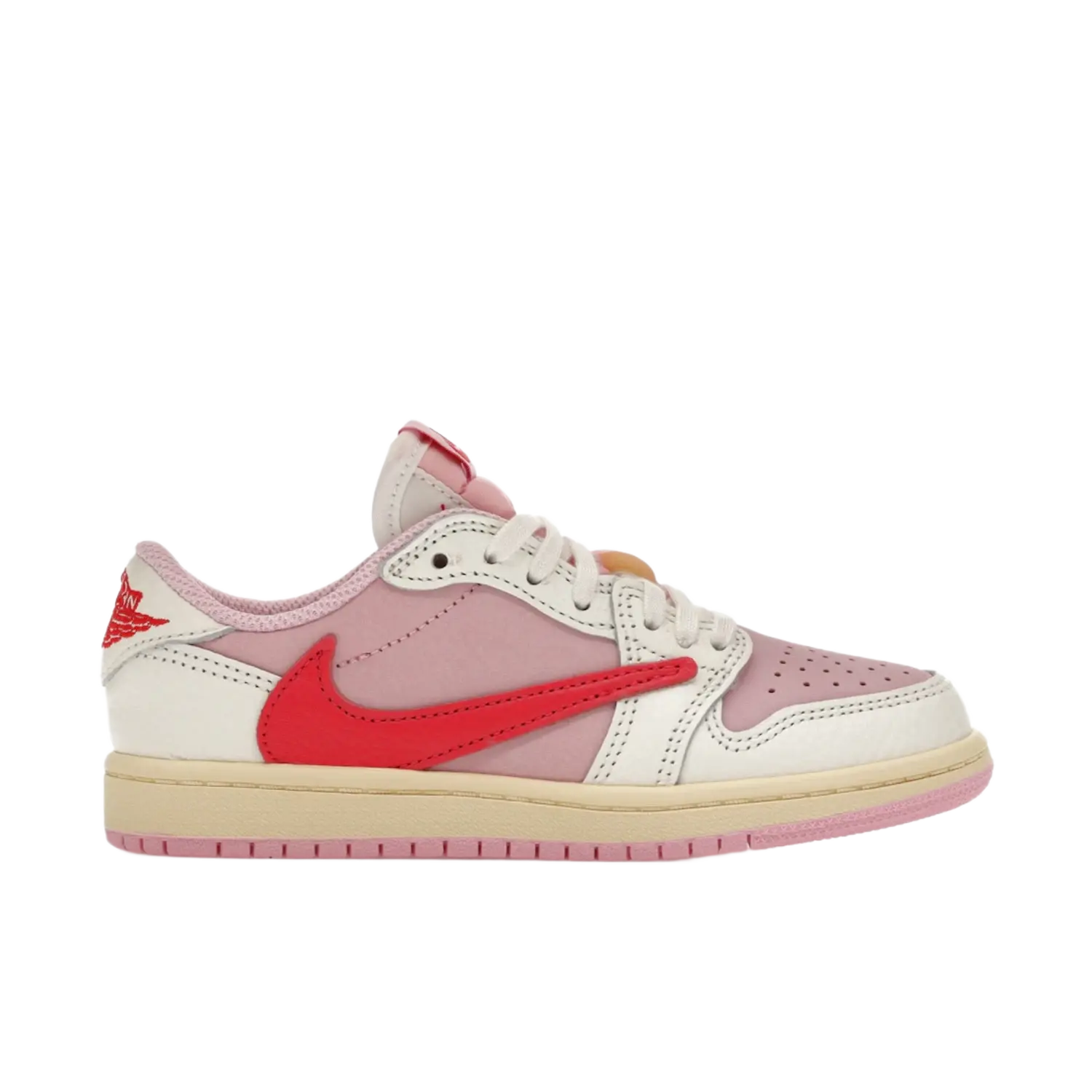 Jordan 1 Retro Low OG SP Travis Scott Sail Tropical Pink (PS)