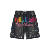 Vale Forever Ice Cream Jorts Black Denim