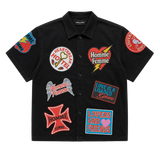 Homme Femme Heartbreak Button Down Black