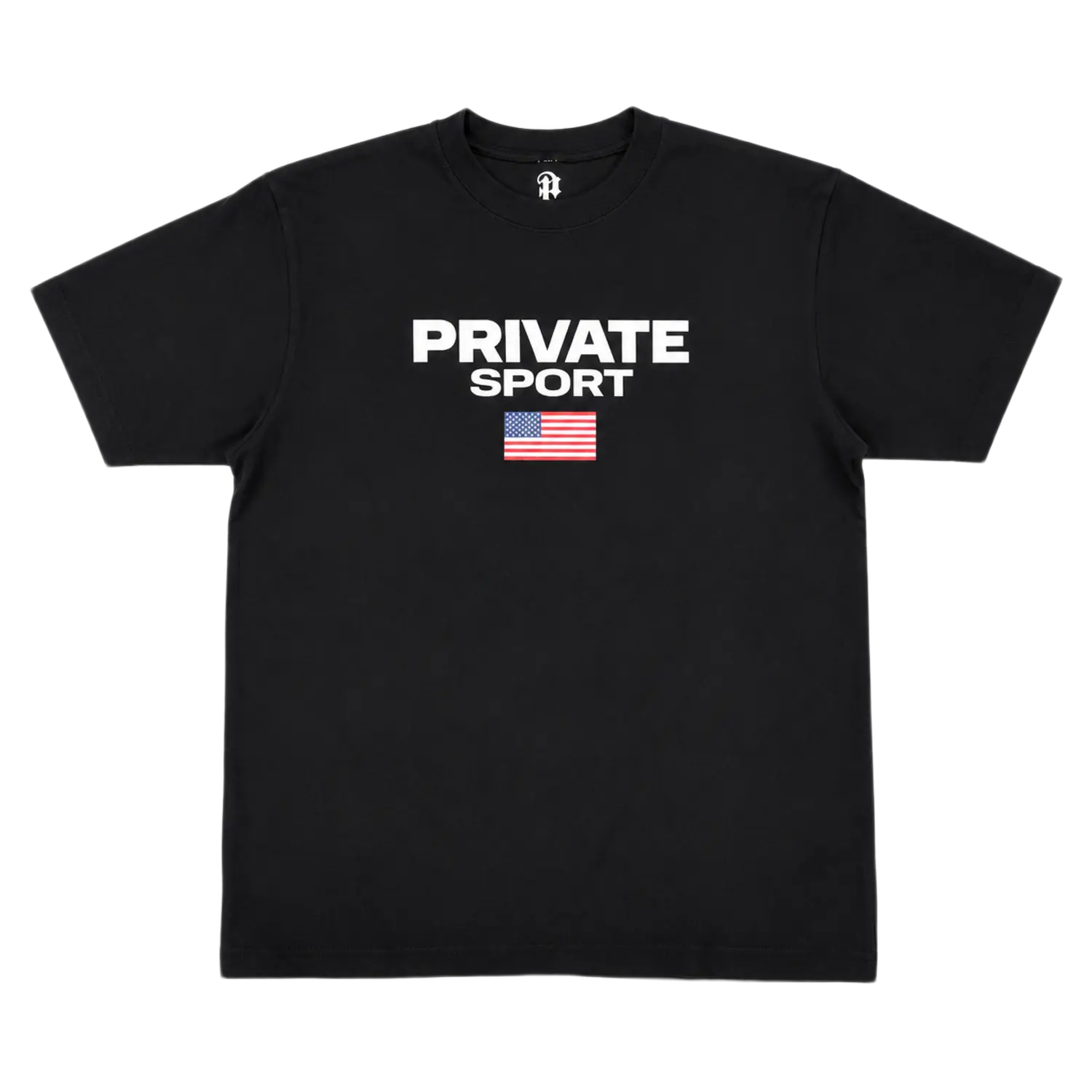 Private Sport USA Tee Black