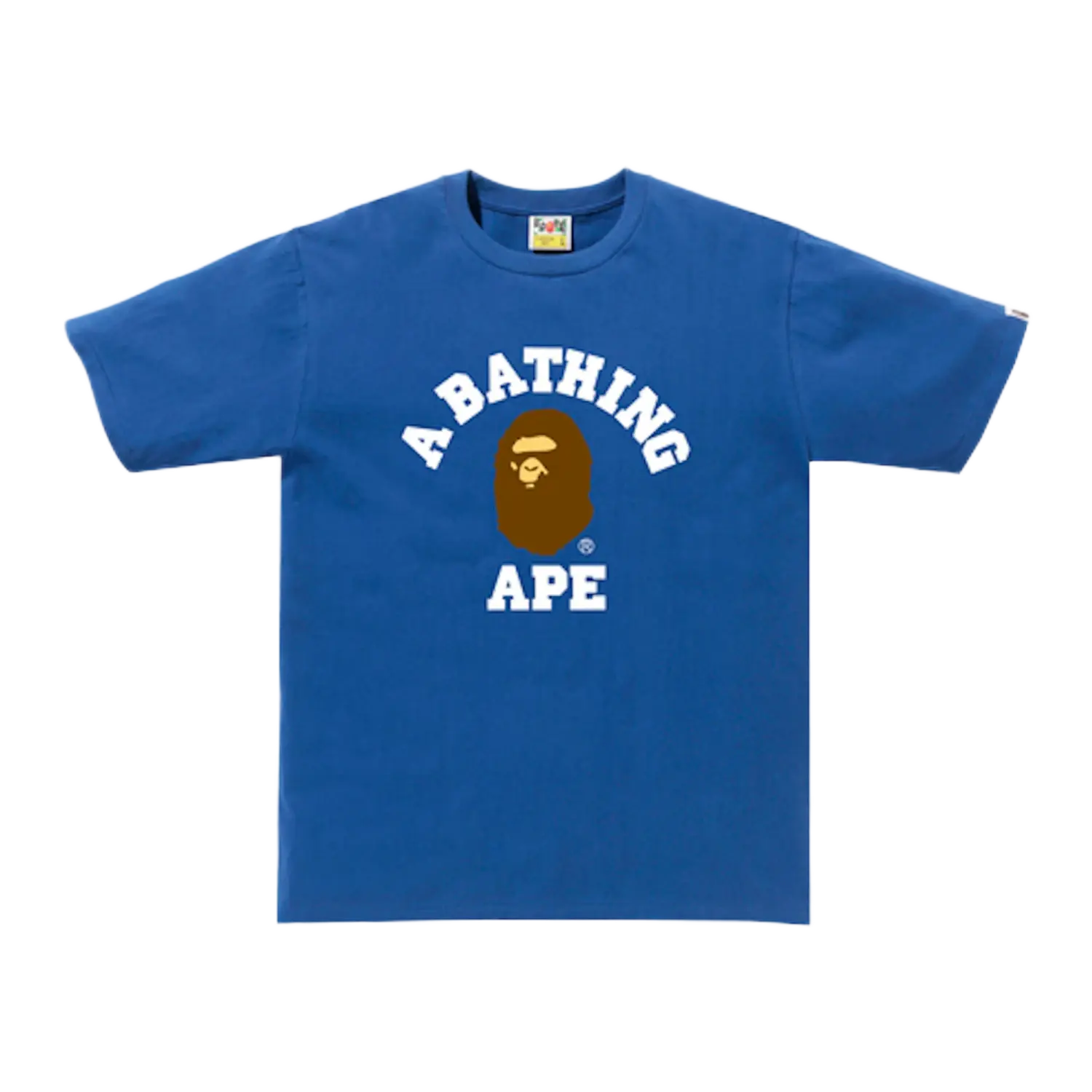 BAPE College Tee Blue