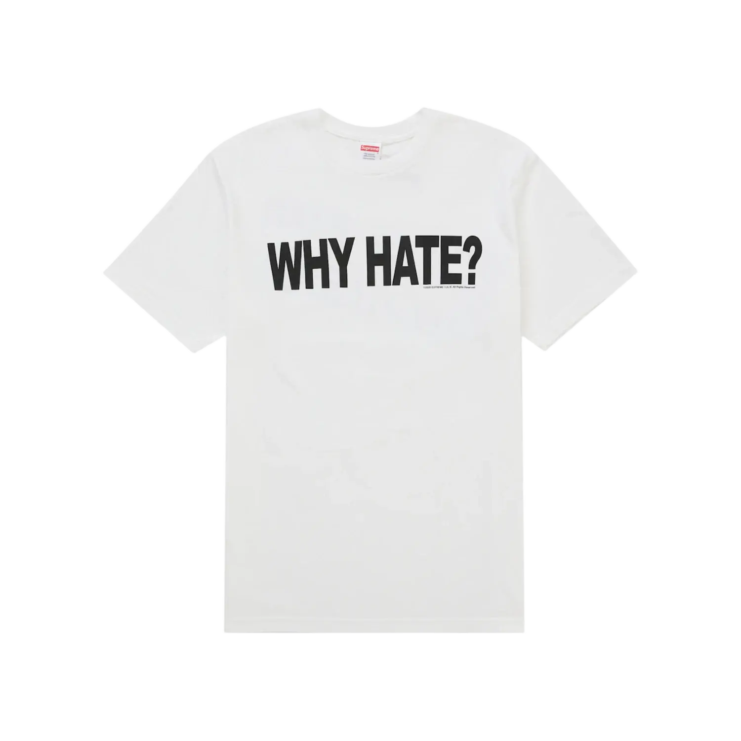 Supreme Based Tee White