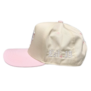 Keep It P Snapback Cream/Pink