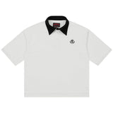 Godspeed Victor Minimal Crest Polo White