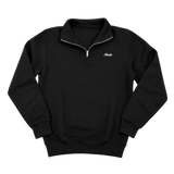 Mini Logo Quarter-Zip Black