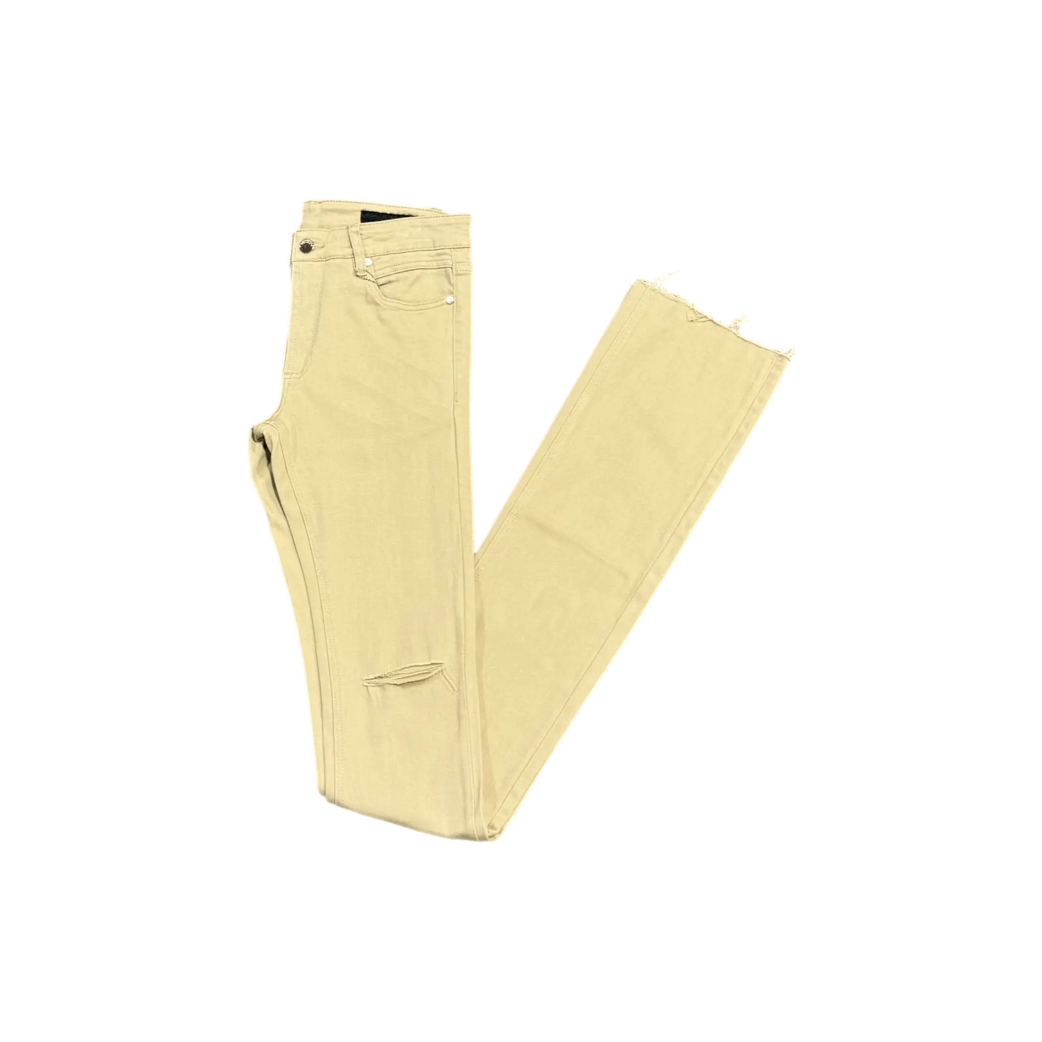 Rockstar Stacked Denim Khaki