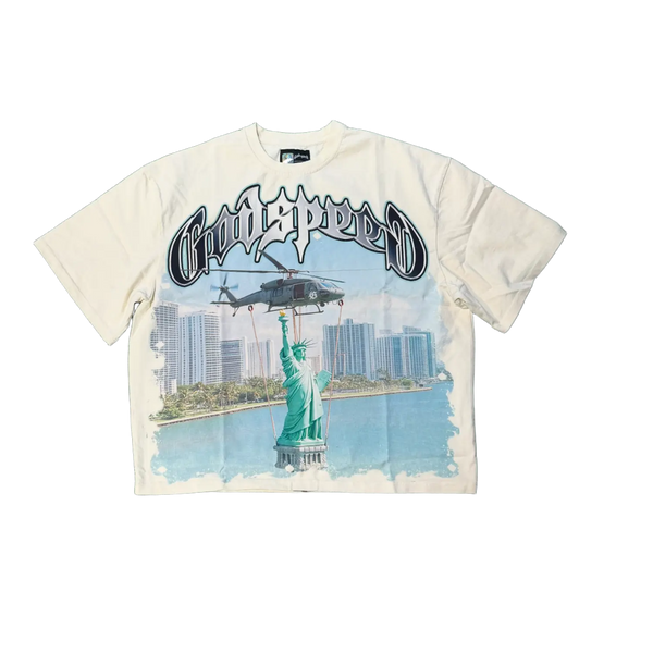 Godspeed Liberty Lift Tee Bone