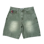 Gasoline G Star 2.0 Denim Shorts Matcha