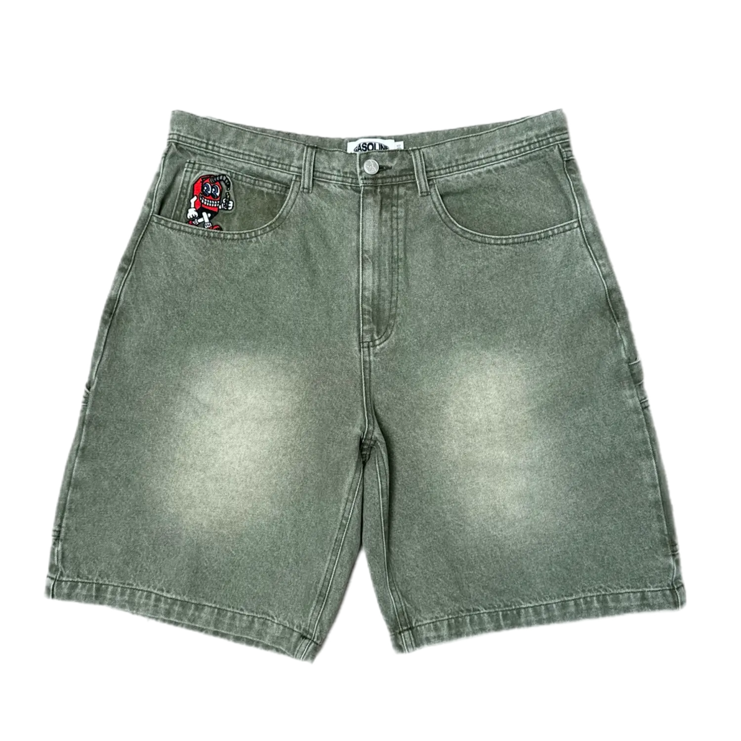 Gasoline G Star 2.0 Denim Shorts Matcha
