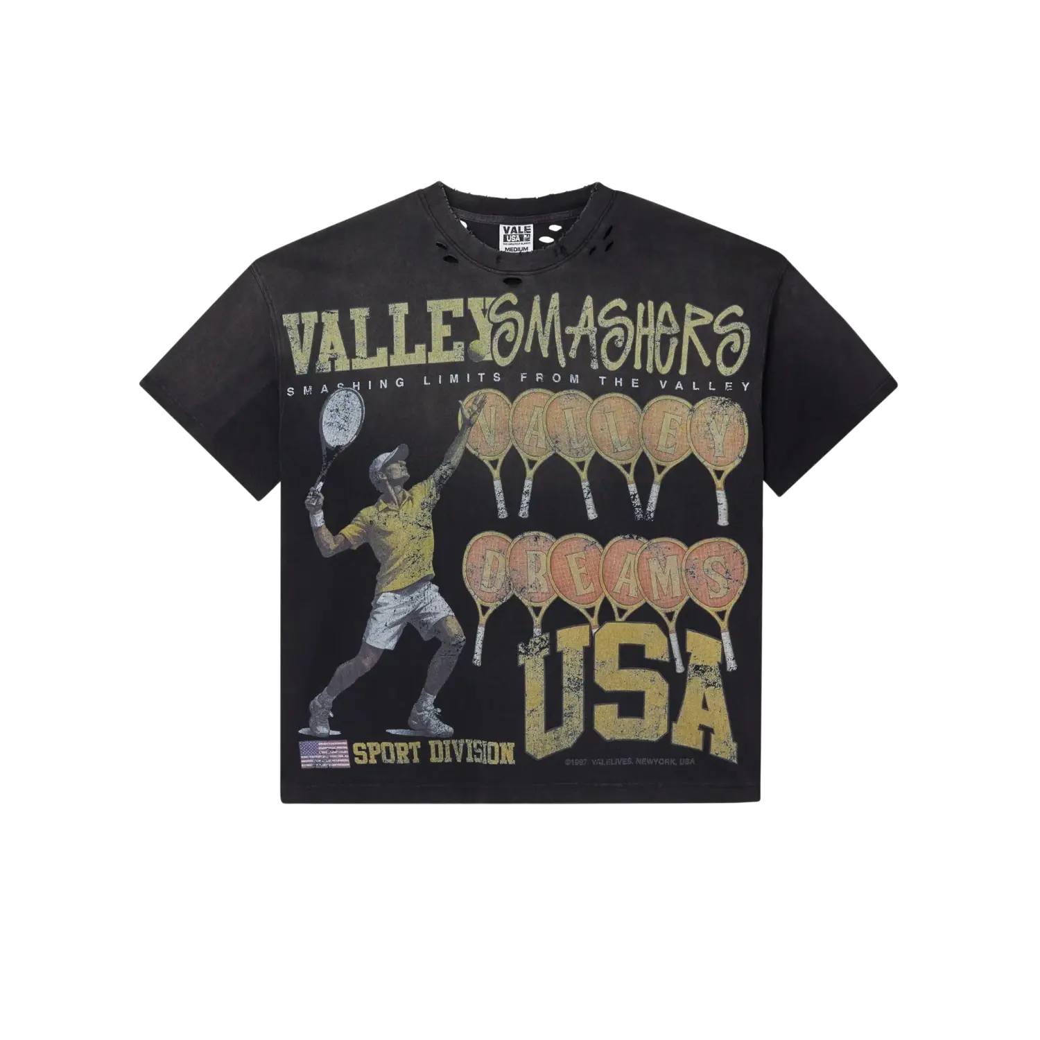 Vale Forever Wimbledon Tee Black