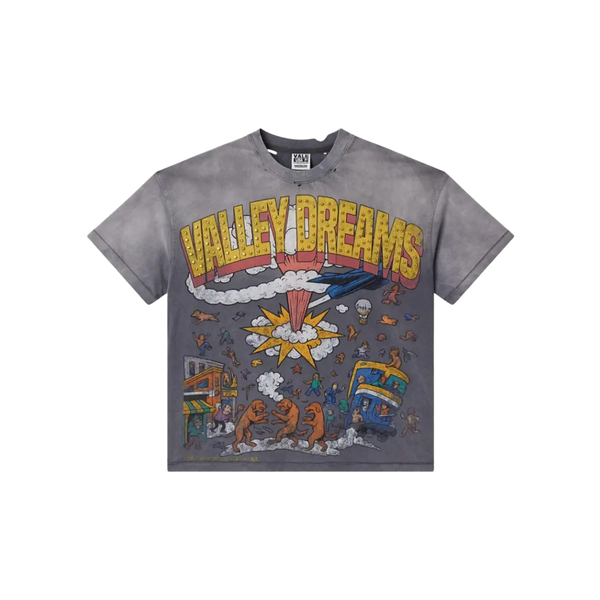 Vale Forever Faded Chaos Tee Vintage Grey