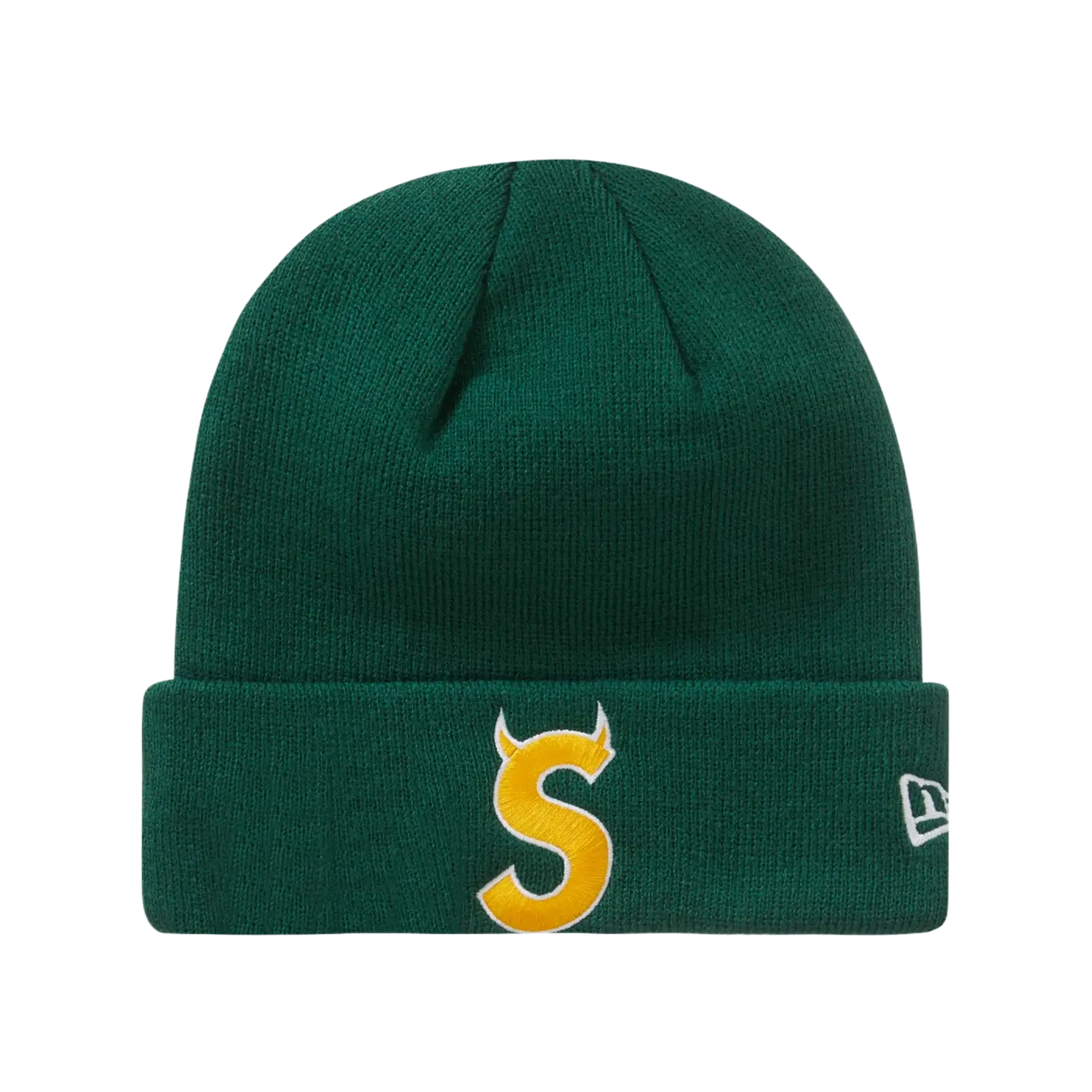 Supreme New Era S Logo Beanie (FW22) Dark Green