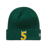 Supreme New Era S Logo Beanie (FW22) Dark Green
