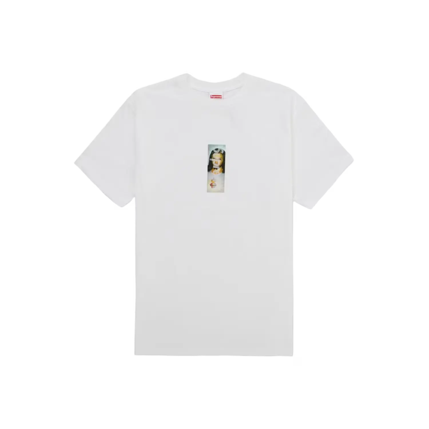 Supreme Prayer Card Box Logo Tee White