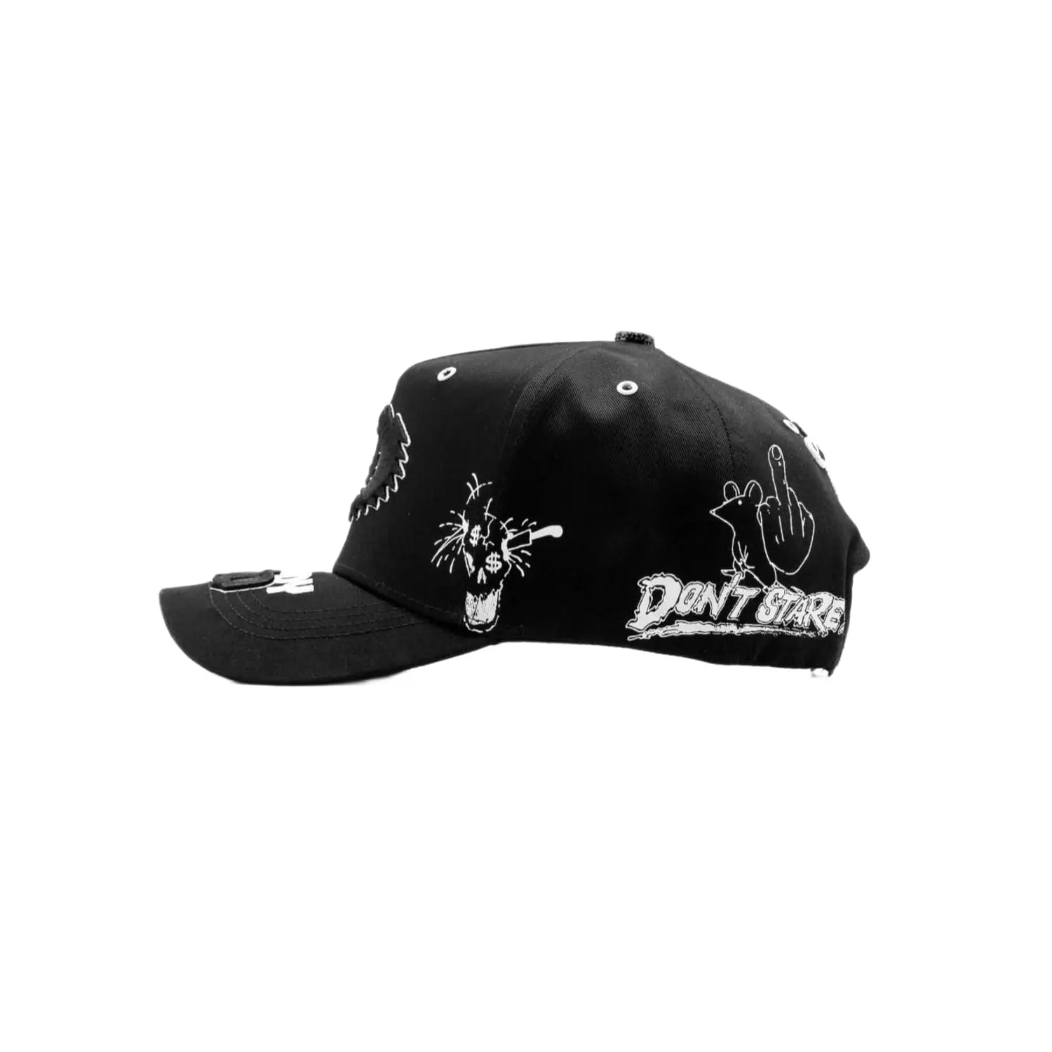 Dandy Hats Static D Snapback Black