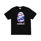 BAPE Screen Camo By Bathing Ape Tee Black