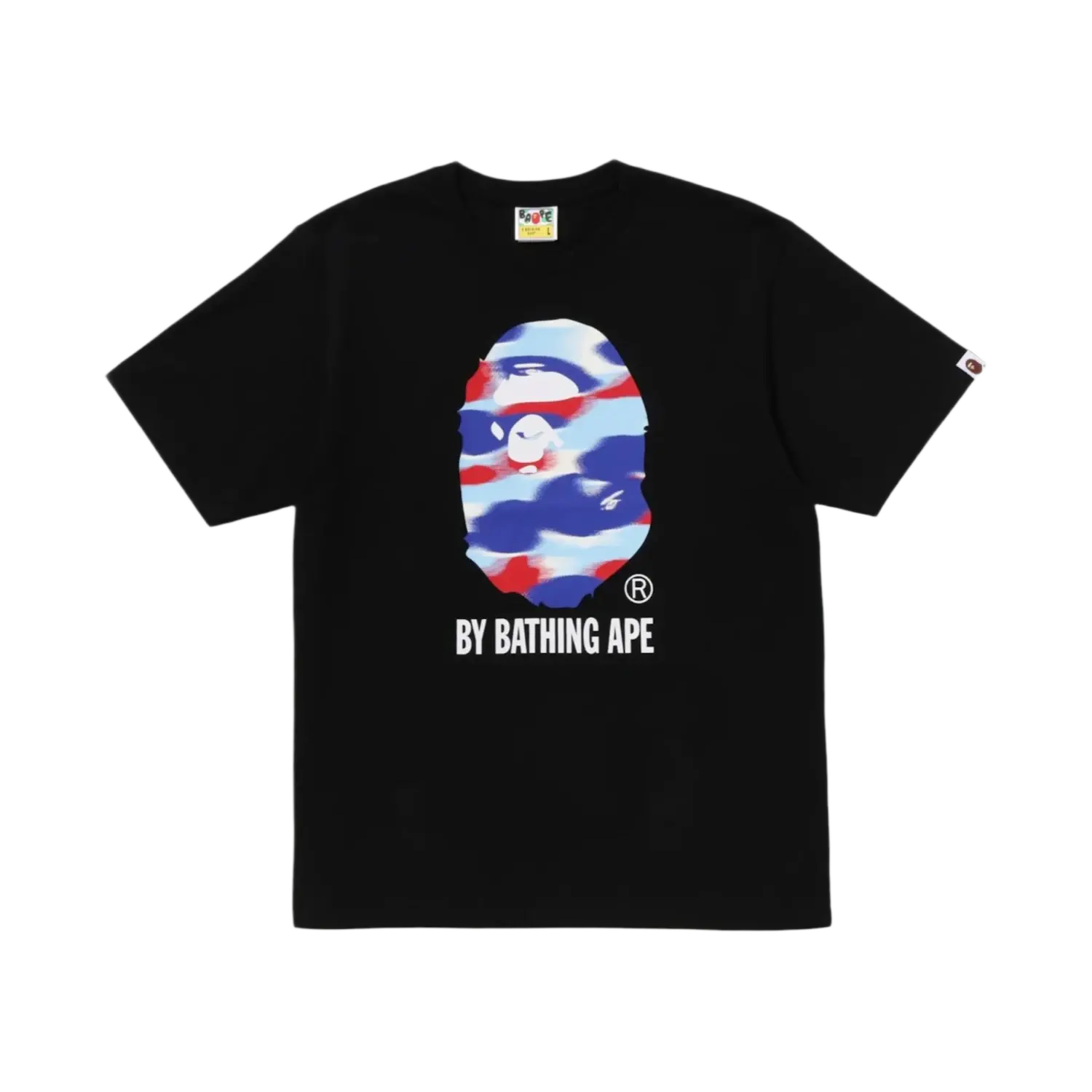 BAPE Screen Camo By Bathing Ape Tee Black