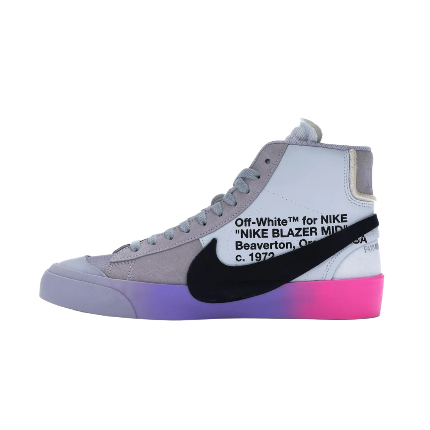 Nike Blazer Mid Off-White Wolf Grey Serena Queen