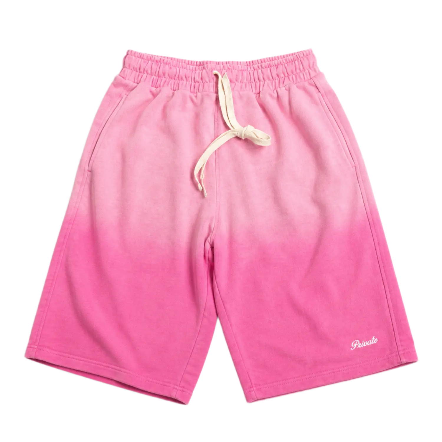 Mini Logo GITD Baggy Oversized Sweatshort Pink