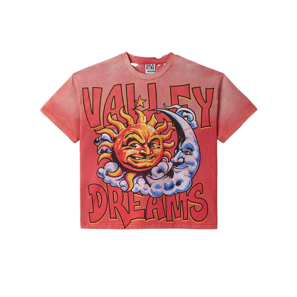 Vale Forever Thrashed Red Sun Tee